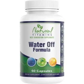 Natural Vitamins Water Off Formula 60 κάψουλες