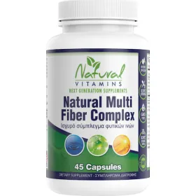 Natural Vitamins Natural Multi Fiber Complex 45 κάψουλες