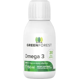Green Forest Omega 3 Μουρουνέλαιο και Ιχθυέλαιο 150ml Λεμόνι