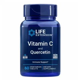 Life Extension Vitamin C and Quercetin 1000mg 60 Δισκία