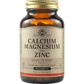 Solgar Calcium Magnesium Plus Zinc 100 Ταμπλέτες
