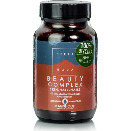 TerraNova Beauty Complex Skin Hair Nails 50 φυτικές κάψουλες