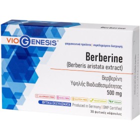 Viogenesis Berberine 500mg 30 φυτικές κάψουλες