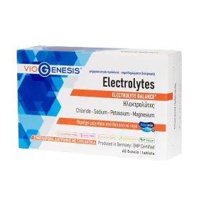 Viogenesis Electrolytes Συμπλήρωμα Διατροφής με Ηλεκτρολύτες Vegan 60 δισκία