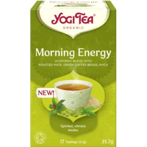 Yogi Tea Morning Energy Βιολογικό Μείγμα Βοτάνων 17 Φακελάκια