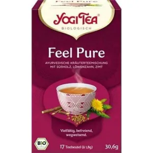 Yogi Tea Feel Pure Detox Βιολογικό Μείγμα Βοτάνων  17 φακελάκια