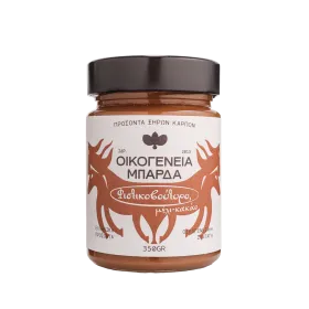Φυστικοβούτυρο με Κακάο και Μέλι Μπάρδας 350gr