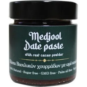 Άλειμμα Βασιλικών Χουρμάδων Με Ωμό Κακάο 250gr HealthTrade