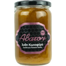 Βιολογικό Μέλι από Κωνοφόρα Άνθη 850g Άβατον 