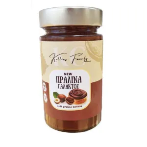Πραλίνα Γάλακτος Φουντουκιού 250gr Kollias 