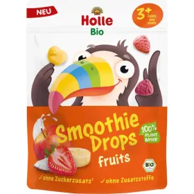 Holle Βιολογικό Σνακ Φρούτων Smoothie Drops 3+ Ετών 15g