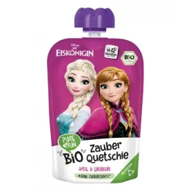 Βιολογικός Πουρές Φρούτων  Elsa και Anna Χωρίς Ζάχαρη +12Μ 100gr Pure and Fun