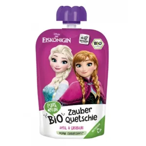 Βιολογικός Πουρές Φρούτων  Elsa και Anna Χωρίς Ζάχαρη +12Μ 100gr Pure and Fun