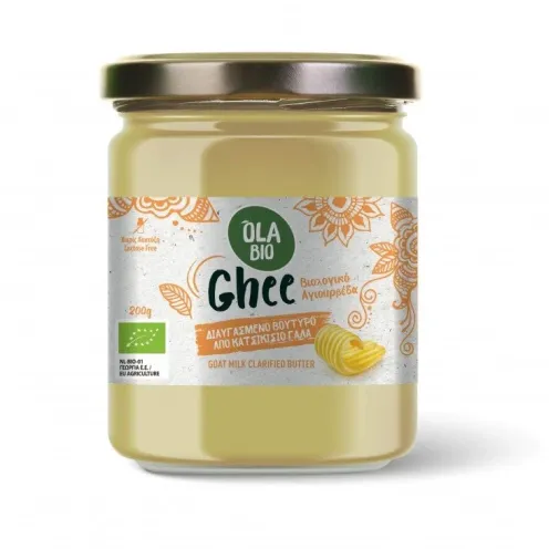 Βιολογικό Κατσικίσιο Βούτυρο Ghee Ola Bio 200g