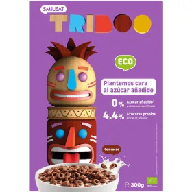 Smileat  Βιολογικά Παιδικά Δημητριακά Με Κακάο 300gr