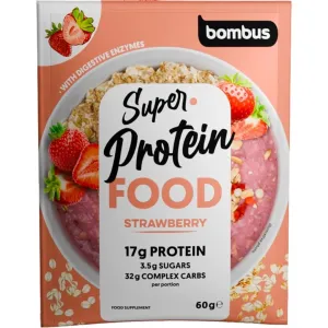 Super Protein Porridge Strawberry 60g Bombus