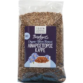 Λιναρόσπορος Καφέ Κοπανιστός 350gr Bιο Αγρός
