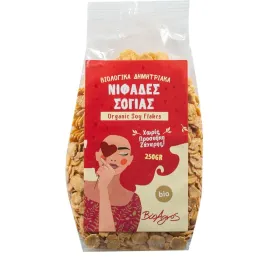 Βιοαγρός Βιολογικές Νιφάδες Σόγιας 250g