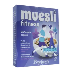 Βιολογικό Μούσλι Fitness Χωρίς Ζάχαρη 350gr Βιοαγρός 