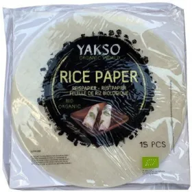 Βιολογικά Φύλλα Ρυζιού Χωρίς Γλουτένη 150gr 15 Τεμ Yasko
