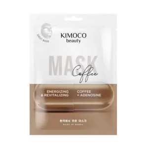 KIMOCO Beauty Αναζωογονητική Μάσκα Προσώπου με Εκχύλισμα Κόκκων Καφέ και Αδενοσίνης 23ml