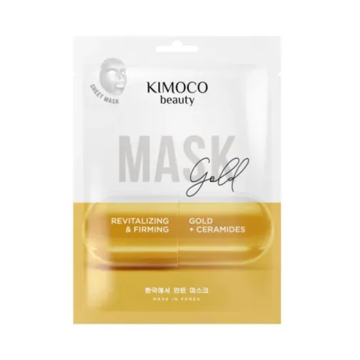 KIMOCO Beauty Αναζωογονητική και Συσφικτική Μάσκα Προσώπου με Κολλοειδή Χρυσό και Κεραμίδια 23ml
