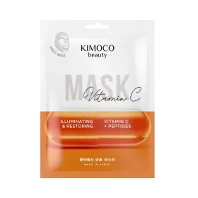KIMOCO Beauty Μάσκα Προσώπου για Αναδόμηση και Λάμψη με Βιταμίνη C και Πεπτίδια 23ml