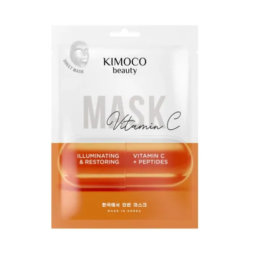KIMOCO Beauty Μάσκα Προσώπου για Αναδόμηση και Λάμψη με Βιταμίνη C και Πεπτίδια 23ml