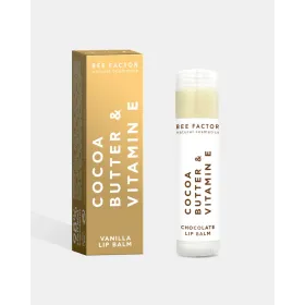 Lip Balm Vanilla με Βούτυρο Κακαό και Βιταμίνη Ε  Bee Factor