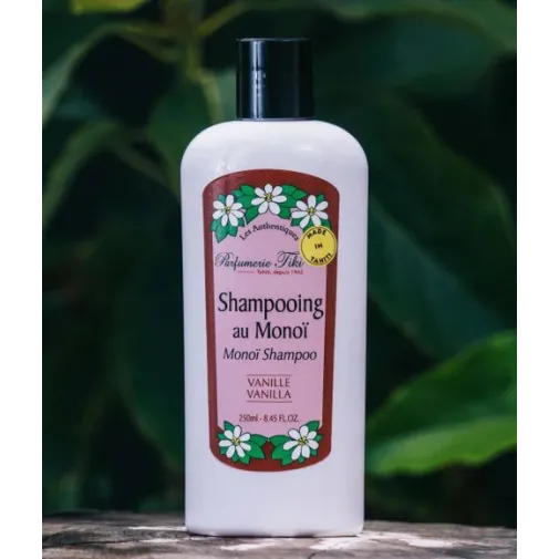 Σαμπουάν Αναδόμησης με Άρωμα Βανίλιας 250ml Monoi Tiki