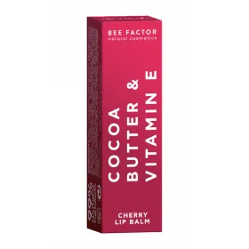 Lip Balm Cherry με Βούτυρο Κακαό και Βιταμίνη Ε Bee Factor