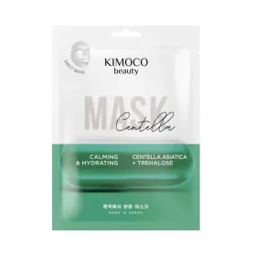 KIMOCO Beauty Καταπραϋντική και Ενυδατική Μάσκα Προσώπου με Εκχύλισμα Ελαίου Σεντέλλα και Τρεχαλόζη 23ml