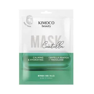 KIMOCO Beauty Καταπραϋντική και Ενυδατική Μάσκα Προσώπου με Εκχύλισμα Ελαίου Σεντέλλα και Τρεχαλόζη 23ml