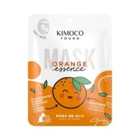 KIMOCO Young Μασκα Προσώπου για Λάμψη με Εκχύλισμα Πορτοκαλιού και Glacial Water 25ml
