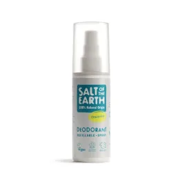 Salt of the Earth Φυσικό Αποσμητικό Χωρίς Άρωμα σε Spray Χωρίς Αλουμίνιο 100ml