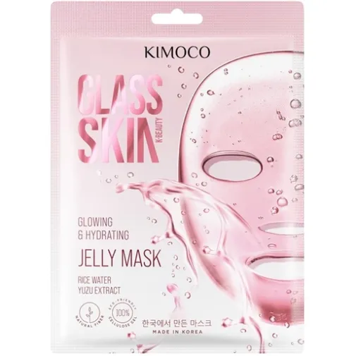 KIMOCO Beauty Μάσκα Προσώπου Glass Skin για Λάμψη και Ενυδάτωση 23ml