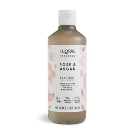 I LOVE Naturals Rose and Argan Αφρόλουτρο 500ml