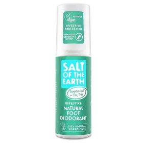 Salt of the Earth Peppermint & Tea Tree Αποσμητικό Σπρέι Ποδιών 100ml