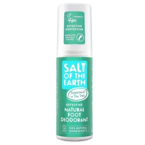 Salt of the Earth Peppermint & Tea Tree Αποσμητικό Σπρέι Ποδιών 100ml