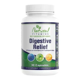 Natural Vitamins Digestive Relief 60 κάψουλες