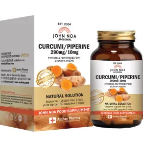 John Noa Liposomal Curcumi 290mg and Piperine10mg 60caps
