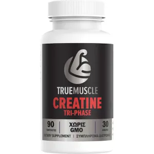 Truemuscle Creatine Tri-phase 1667mg 90 δισκία