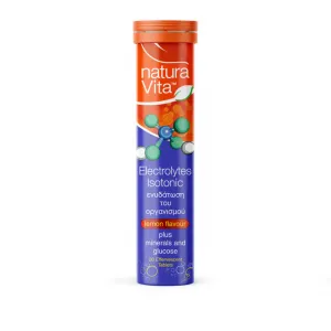 Electrolytes Isotonic plus Minerals and Glucose 20 Αναβράζοντα Δισκία