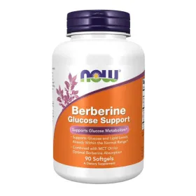 Now Foods Berberine Glucose Metabolism Support 400mg 90 Softgels