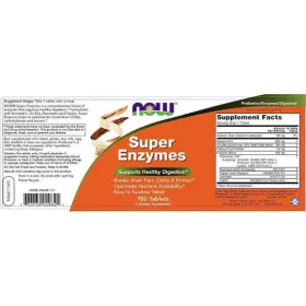 Now Foods Super Enzymes 90 Ταμπλέτες