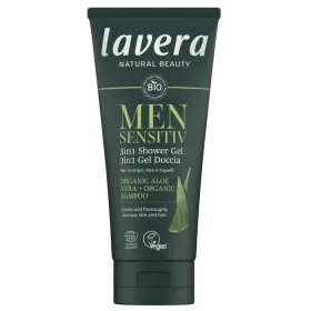 Men Sensitiv 3 σε 1 Shower Gel Με Βιολογική Αλόη 200ml LAVERA