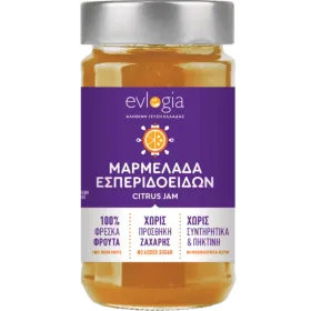 Χειροποίητη Μαρμελάδα Εσπεριδοειδή 280g Evlogia