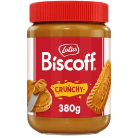Lotus Biscoff Crunchy Άλειμμα Μπισκότου 380g
