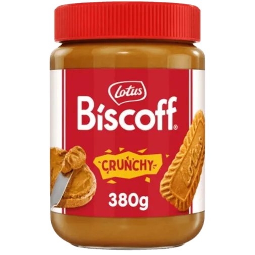 Lotus Biscoff Crunchy Άλειμμα Μπισκότου 380g