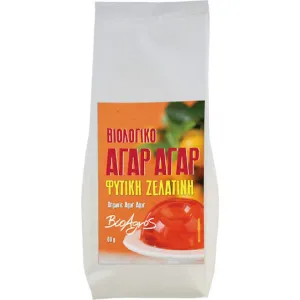 Βιολογικό Αγάρ-Αγάρ σε Σκόνη 60g Βιο Αγρός